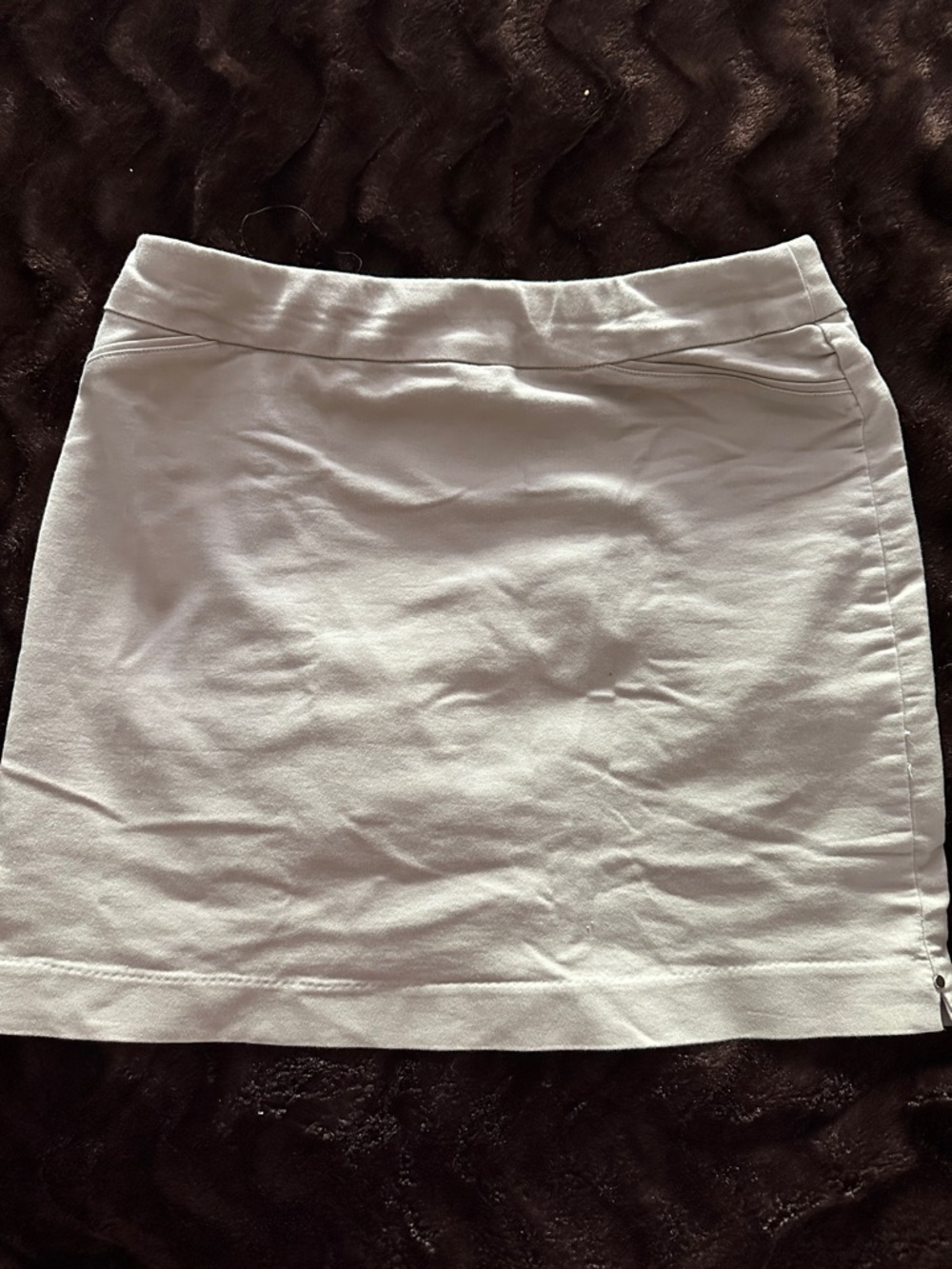 Women’s Croft & Barrow khaki skort with shorts underneath